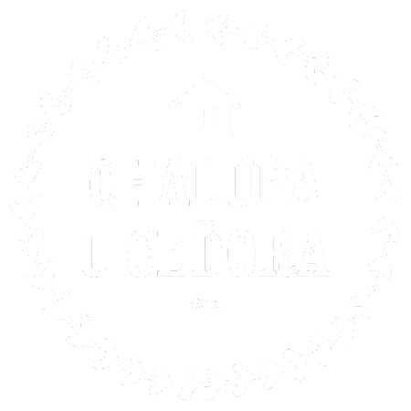 Chalupa U Ceďora logo bílé